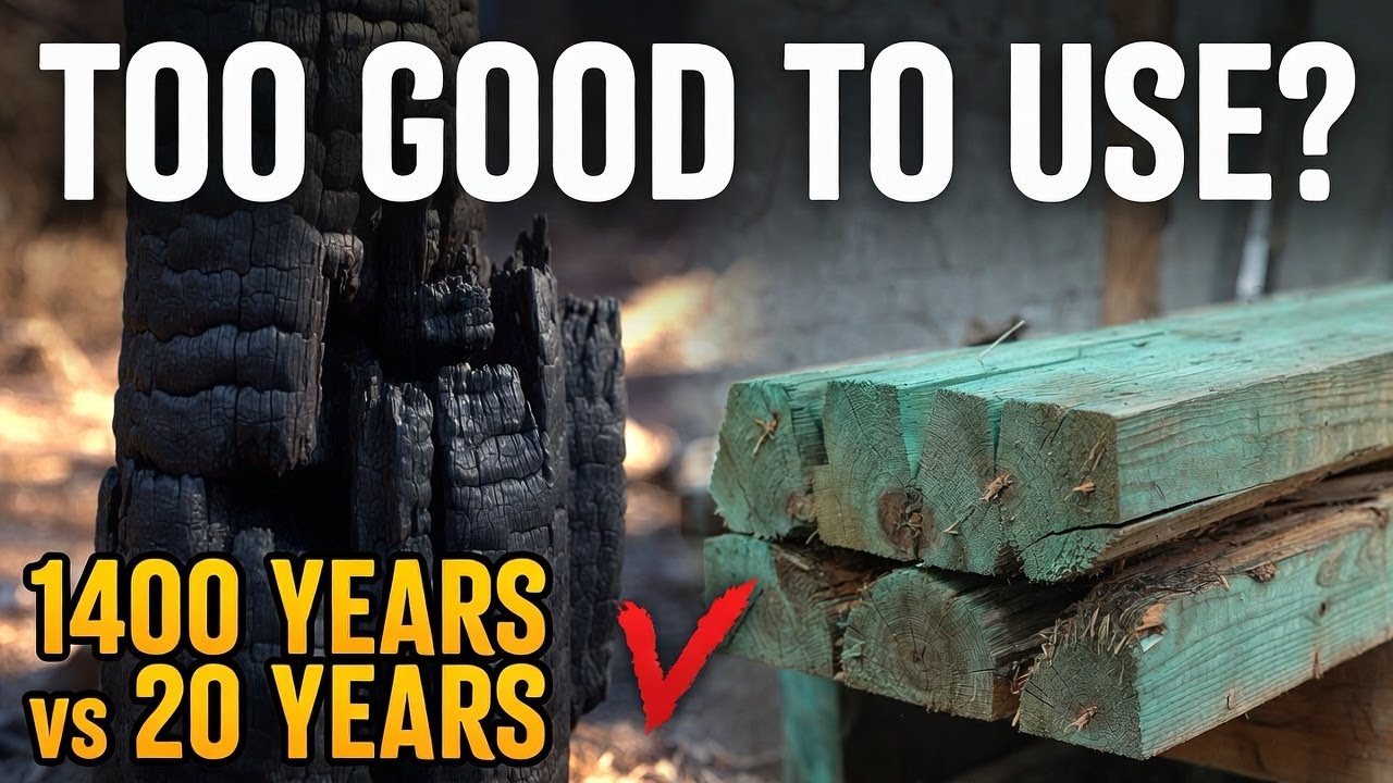 Why Don't We Use Wood Preservation Methods That Last 1,000+ Years?