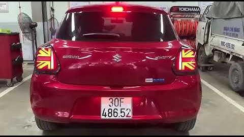 New swift led tail lights mini Cooper style.