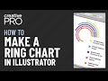 Illustrator: How to Make a Ring Chart (Video Tutorial)