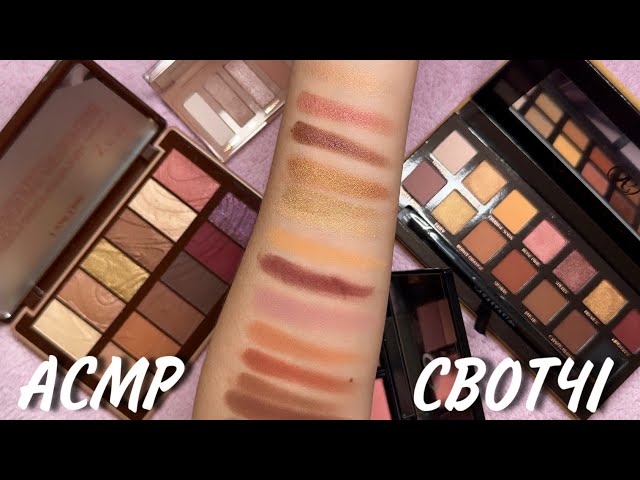 АСМР СВОТЧІ 🎨 всі мої палетки тіней / Lancome, Cle De Peau, Anastasia Beverly Hills, Urban Decay 2 ч