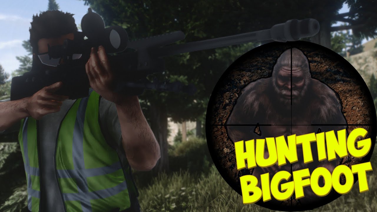 PLAYERS HUNT For BIGFOOT in GTA 5 RP