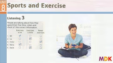 Tactics for Listening Third Edition Basic Unit 8 Sports and Excercise