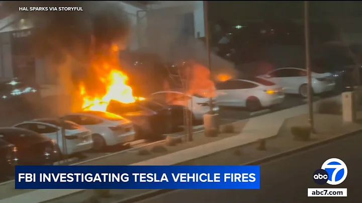 FBI investigating after Tesla vehicles set on fire