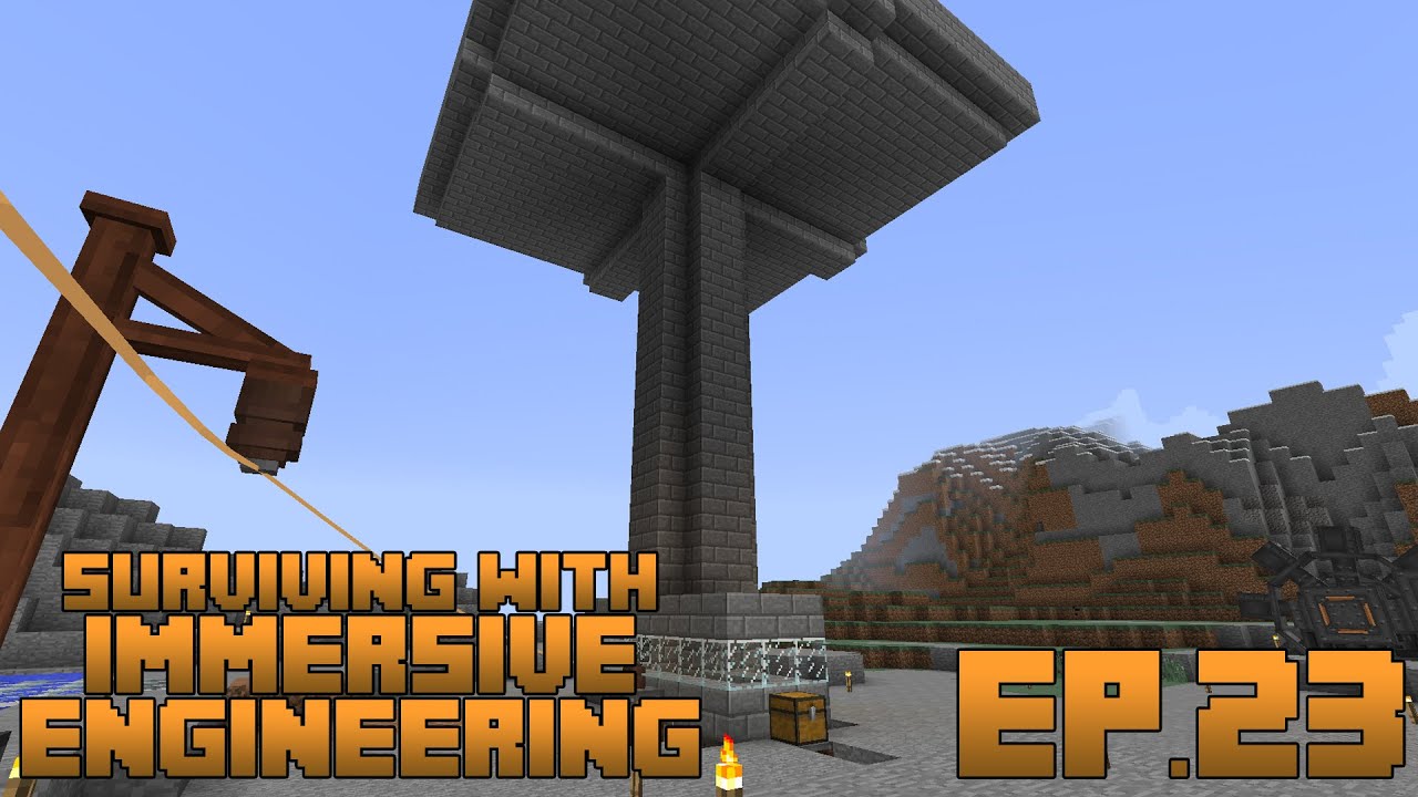 surviving with immersive engineering ep 23 simple mob spawner