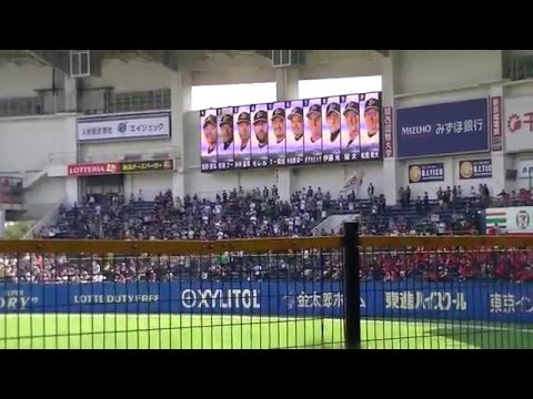 オリックスバファローズ1-9　2016/5.7 マリンフェスタ