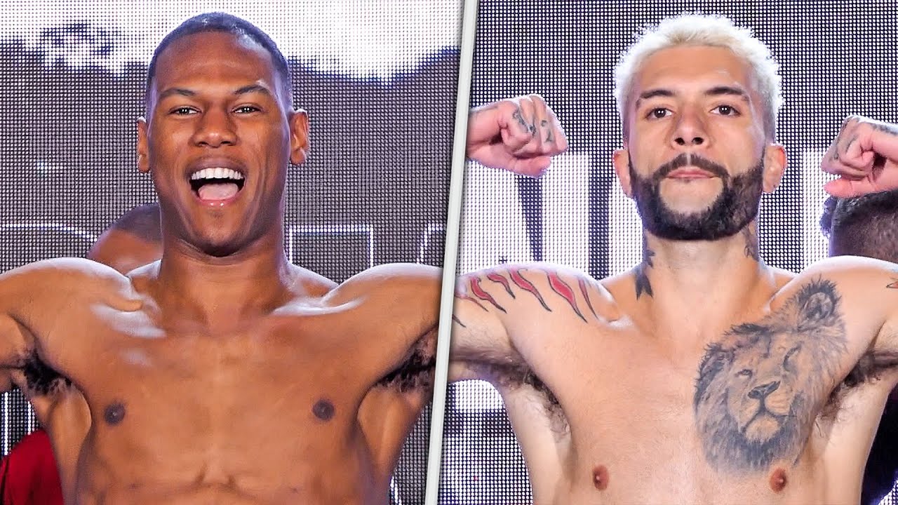 King Kenny vs Faze Temperrr • FULL WEIGH IN and FACE OFF ShowStar Boxing