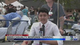 Mass casualty response training