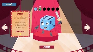 Dicey Dungeons (Ep.1) Warrior-1 [No Talk]