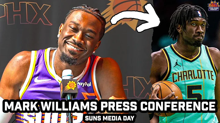 Mark Williams on Finally Being Healthy, Motivation From Trade | Suns Media Day