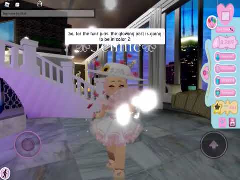 How to make your items in Royale High glow! - YouTube