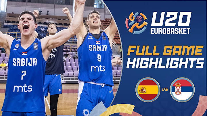 Spain 🇪🇸 vs Serbia 🇷🇸 | Quarter-Finals | Highlights | FIBA U20 EuroBasket 2025