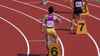 20170519群馬県高校総体陸上男子400mH準決勝2組