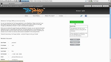 Register on your computer web browser to send text messages on your BlackBerry and Get Rewarded!