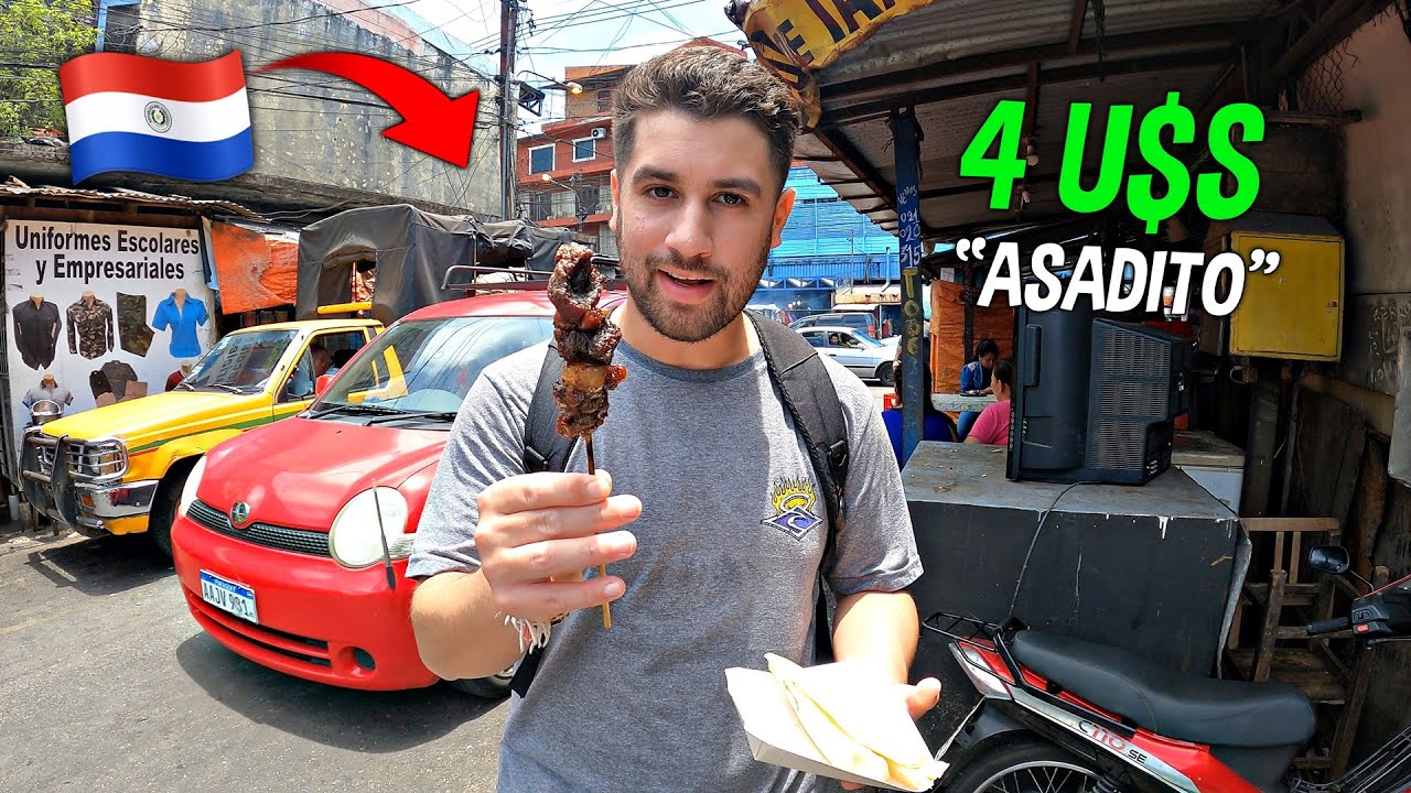 Argentino PRUEBA COMIDA PARAGUAYA por PRIMERA VEZ .. 🇵🇾 | Mercado 4 de Asunción, Paraguay #2
