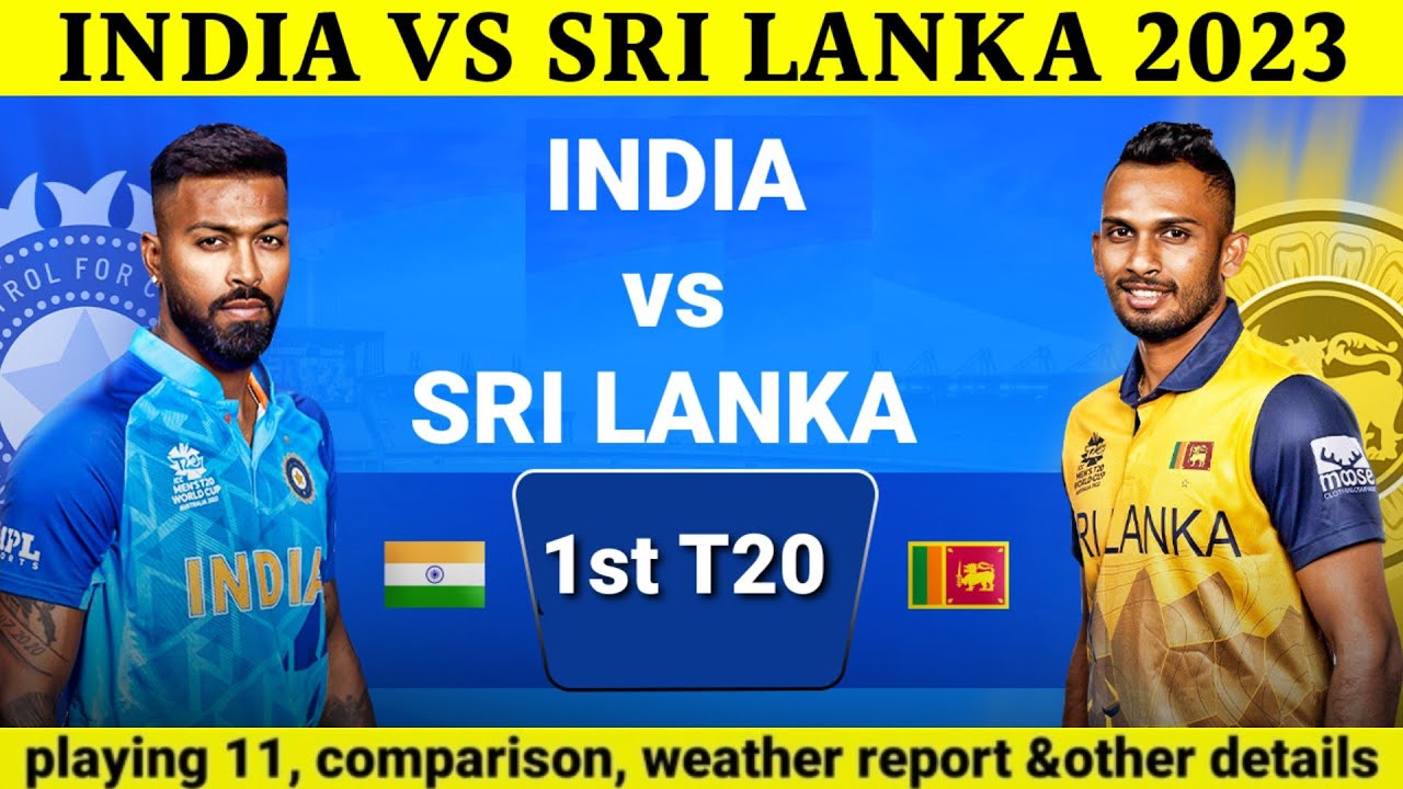 IND vs SL T20 Match 1 Highlights India vs Sri lanka match 1st