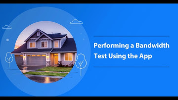 Performing a Bandwidth Test Using CommandIQ