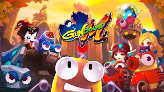 Batalla de tanques en 2d y por turnos | GunboundM Android Gameplay screenshot 1