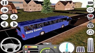 Coach Bus Simulator #8  - Praga  | Best Android IOS Bus Simulator GamePlay screenshot 3