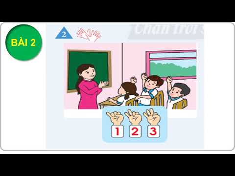 Toán Lớp 1 - Bài: Các số 1, 2, 3