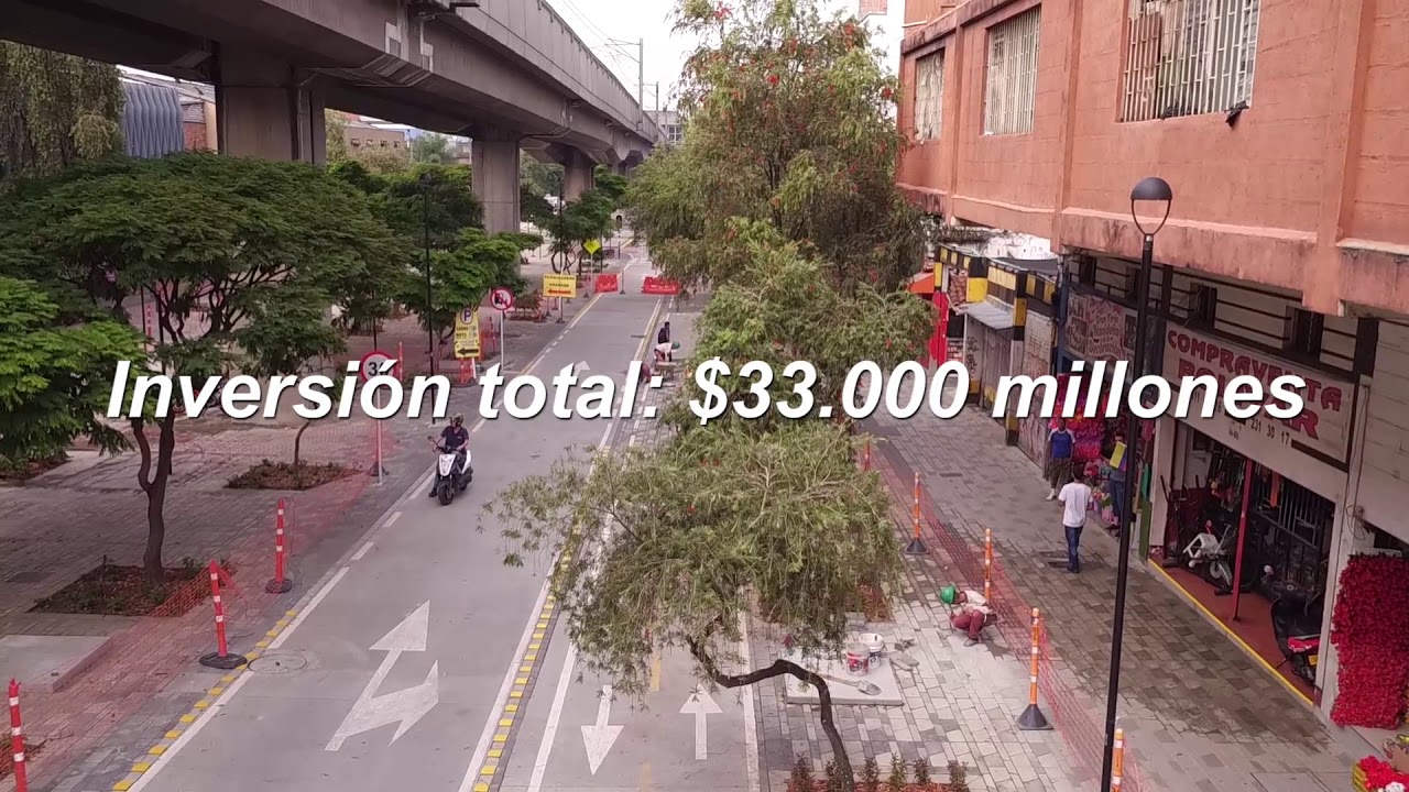 Avance de obras en el Paseo Bolívar - Alcaldía de Medellín alcaldia de panama