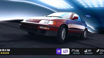 Honda CR-X SiR unlocked and upgraded to 5-Star | Need For Speed™ No Limits