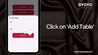 How to Perfect Your Table Arrangement with Oyoyo Events App | Step-by-Step Walkthrough