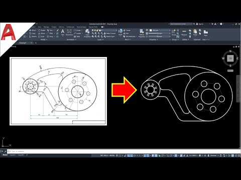Video ✅ Bài 13: Luyện vẽ bài tập AutoCAD 2D từ cơ bản đến... - youtube