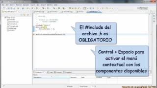 Diseño e implementación de Programación Orientada a Objetos en C++ con Eclipse Índigo