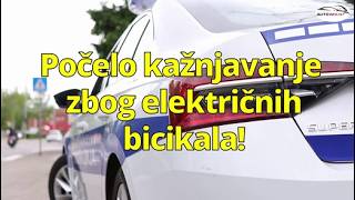 Počelo kažnjavanje zbog električnih bicikala