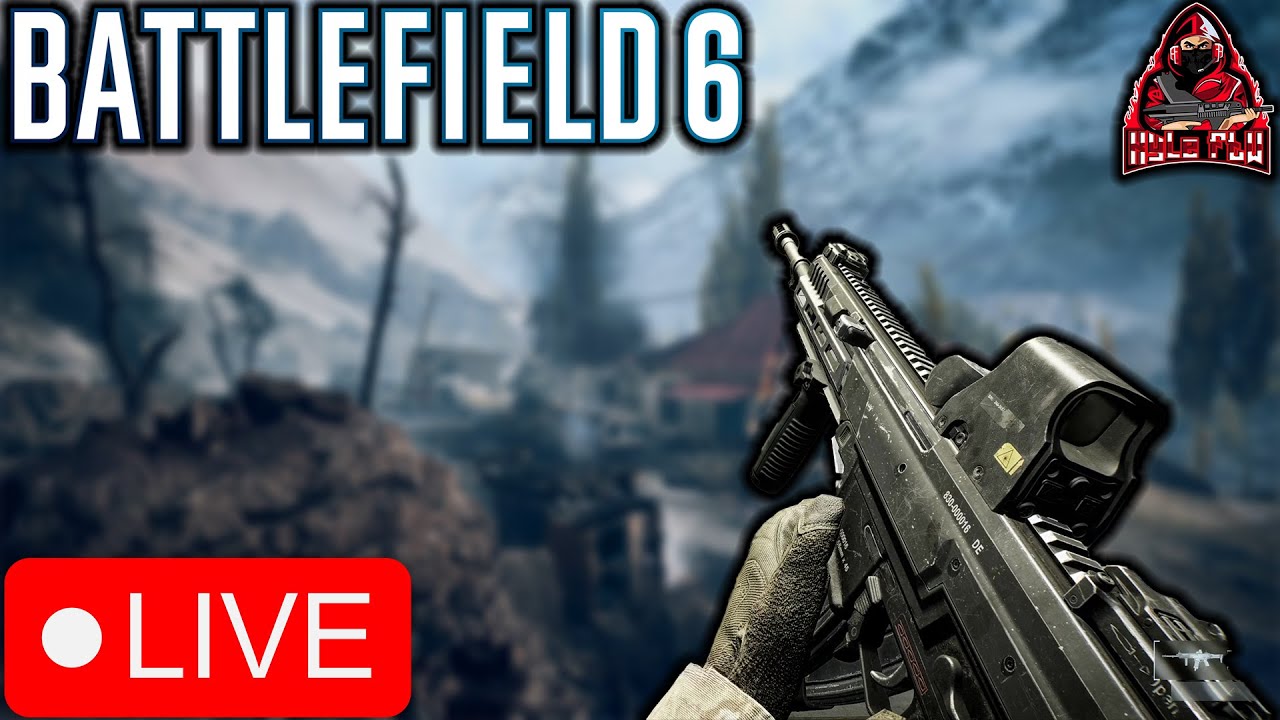 REACHING MAX RANK | BATTLEFIELD 6 OPEN BETA DAY 1 *LIVE* - Kyle FtW LIVE