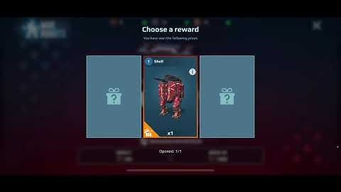 War Robots - Special prize (100 coin bronze chest)