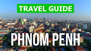 City of Phnom Penh in 4k. Cambodia, Phnom Penh to visit