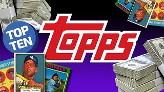 10 Best Topps Trading Cards | Top Ten Daily by Top Ten Daily 2,037 views 4 years ago 3 minutes, 37 seconds