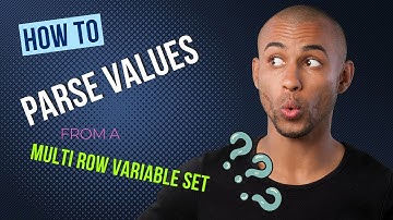 How to parse a multi row variable set using scripts? | ServiceNow