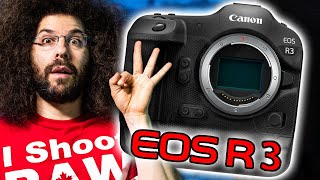 OFFICIAL Canon EOS R3 PREVIEW: MIND-BLOWING SPECS! (vs Sony a1)