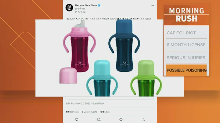 Green Sprouts issues recall for 10,500 bottles and cups