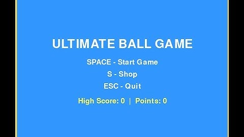Ultimate Ball Game Using Pygame