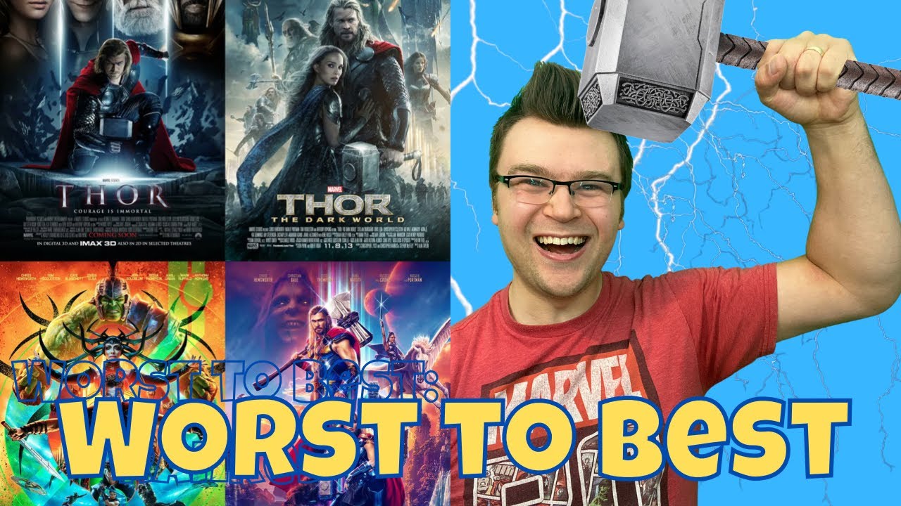 All 4 Thor Movies Ranked WORST to BEST
