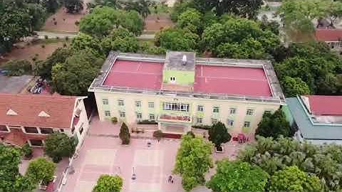 Trung tâm Phục hồi chức năng người khuyết tật Thuỵ An nhìn từ trên cao