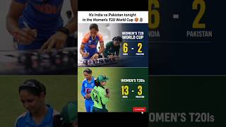 It's India vs Pakistan tonight in the Women's T20 World Cup 🥵🗿|| #shortfeed #viralvideo #indvspak
