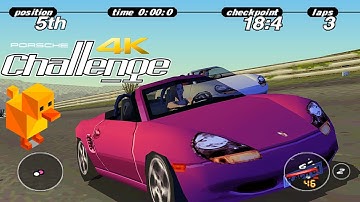 DuckStation 0.1-3250 | Porsche Challenge 4K UHD | PS1 Emulator Gameplay