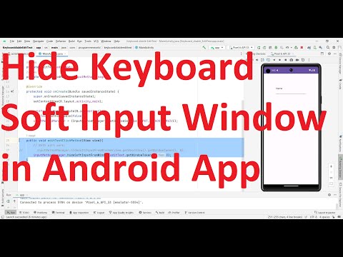 How to disable keyboard pop-up (Soft Input Method) on clicking the Edit Text in your Android App?
