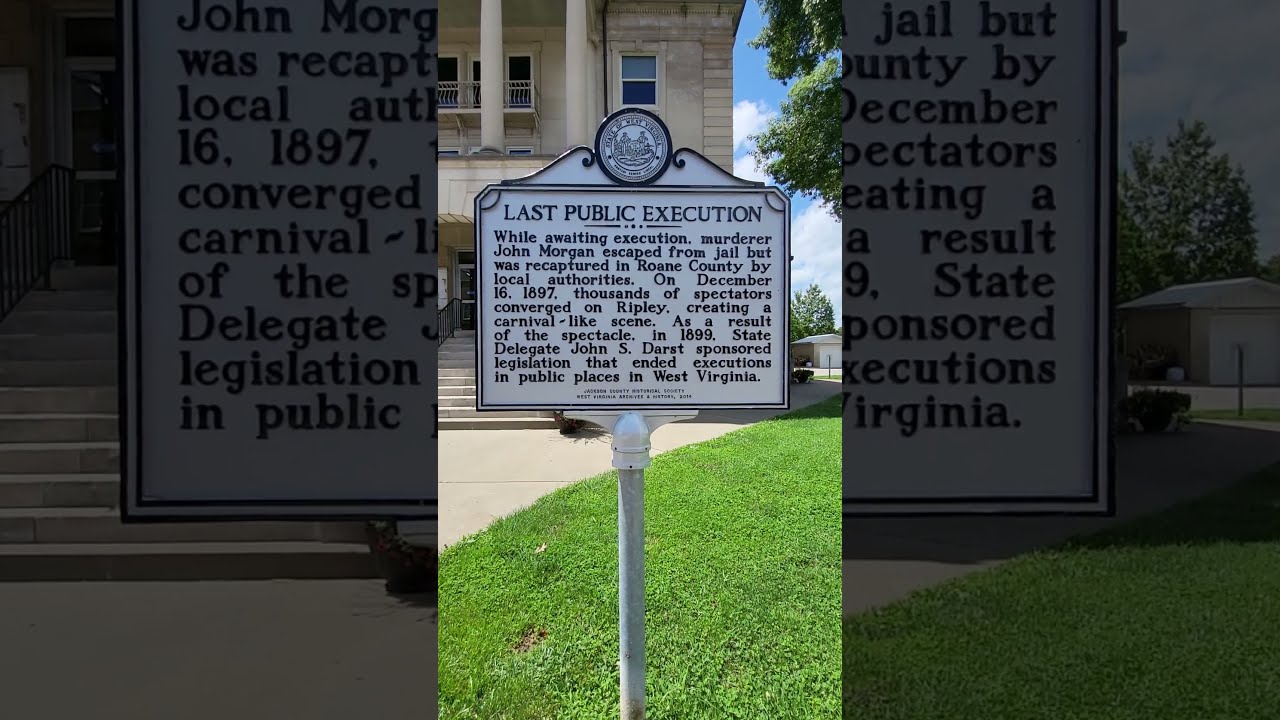West Virginia History Last Public Hanging In WV