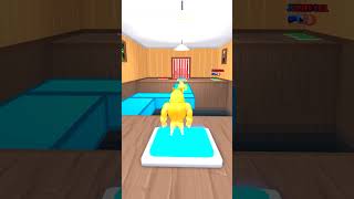 Meme Dogs help each other complete teamwork obby! 😳