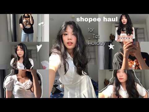 Video SHOPEE HAUL // Tết 2022 với những món đồ dễ thương giá... - youtube