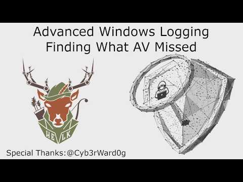 Advanced Windows Logging - Finding What AV Missed