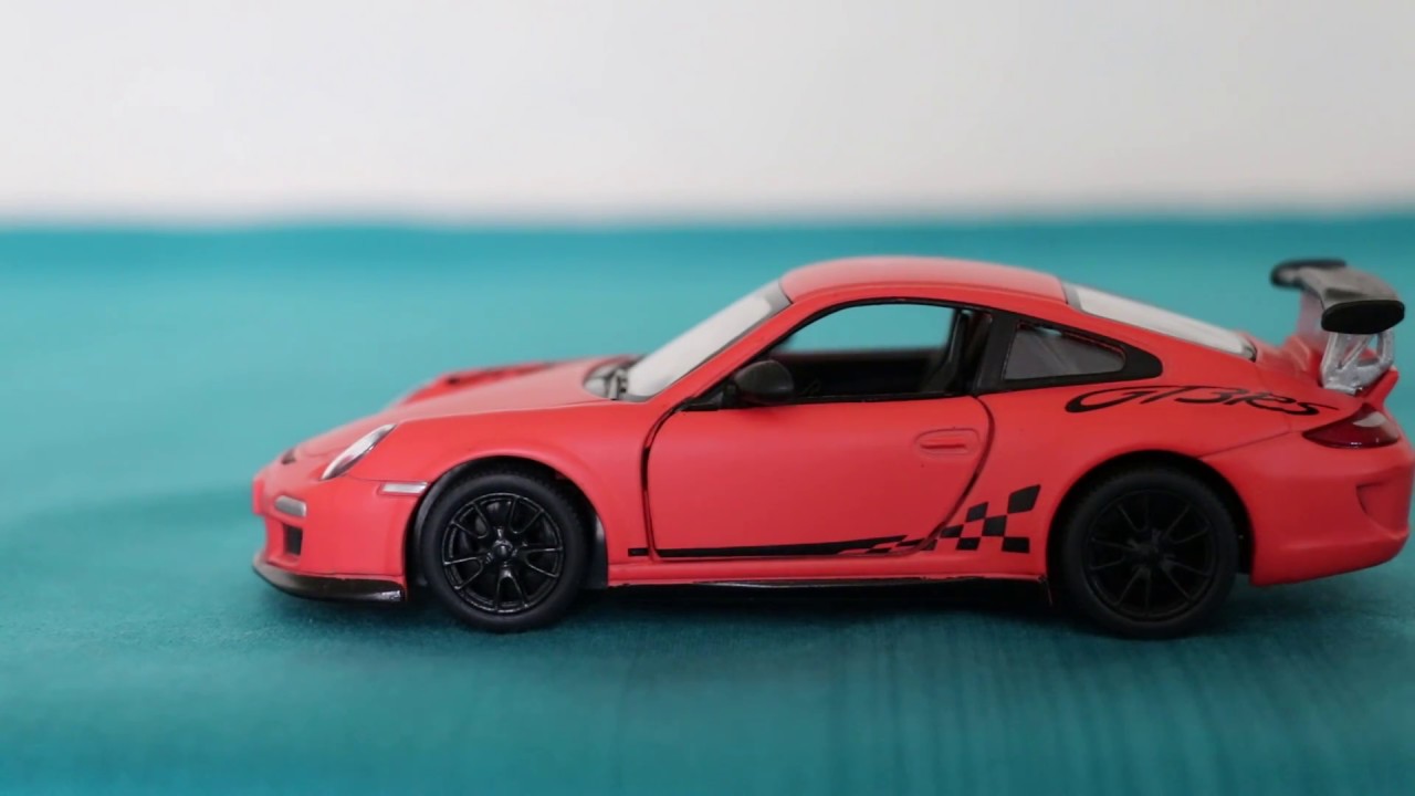 model toy car gift Kinsmart scale 1:36 Details about   Porsche 911 GT2 RS Blue 991 
