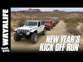 WAYALIFE NEW YEAR KICK OFF RUN : Desert Off Road & Rock Crawling Fun in Jeep JL & JK Wranglers