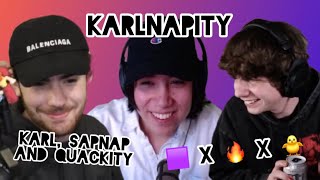 Karlnapity Moments Because They’re Fiancés (Karl Jacobs, Sapnap and Quackity)