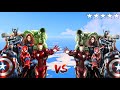 GTA 5 : AVENGERS ARMY vs FAKE AVENGERS ARMY Fight To Become God (EPIC BATTLE)